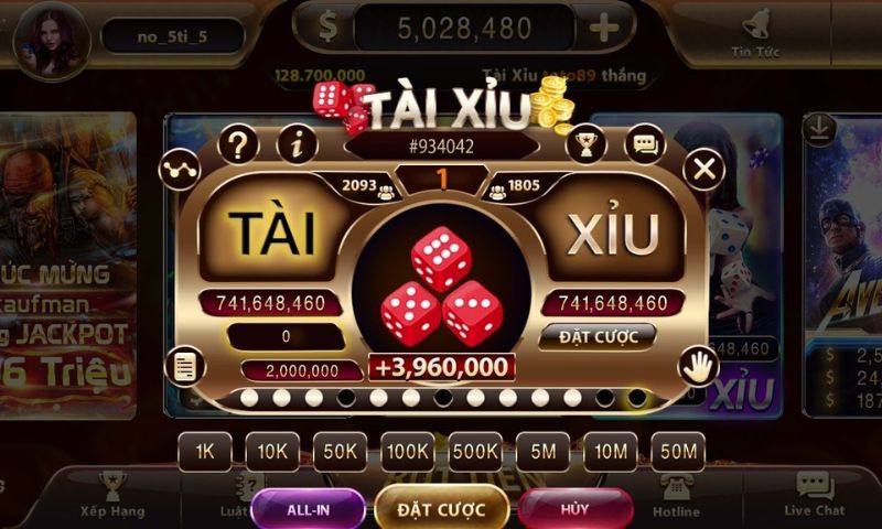 Tất cả thông tin về game Tài xỉu Onbet