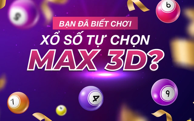 Luật chơi Xổ số 3D onbet info