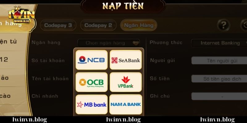 Nạp tiền IWIN